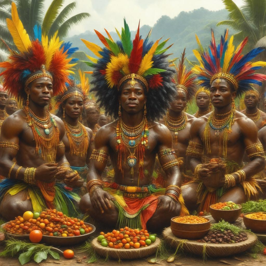 AI-created image of Afro-Trinidadian and Tobagonian