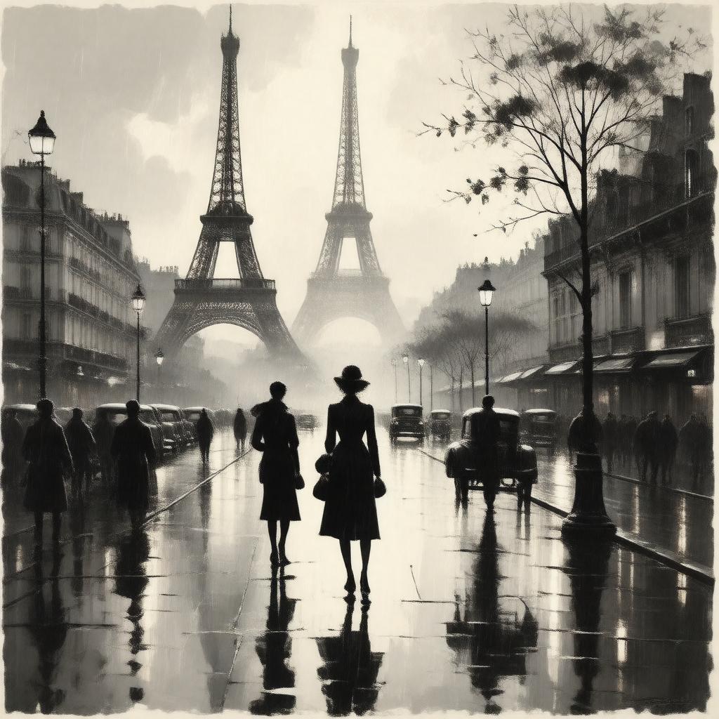 AI-created image of After Leaving Mr. Mackenzie