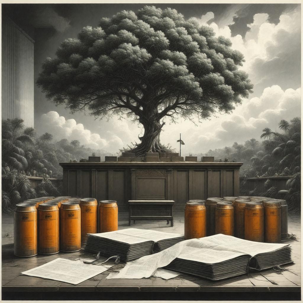 AI-created image of Agent Orange lawsuits