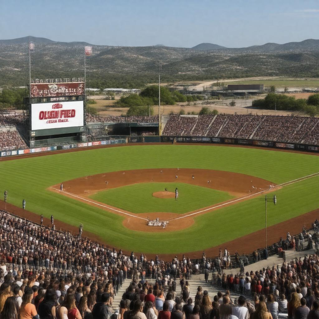 AI-created image of Aggie Baseball