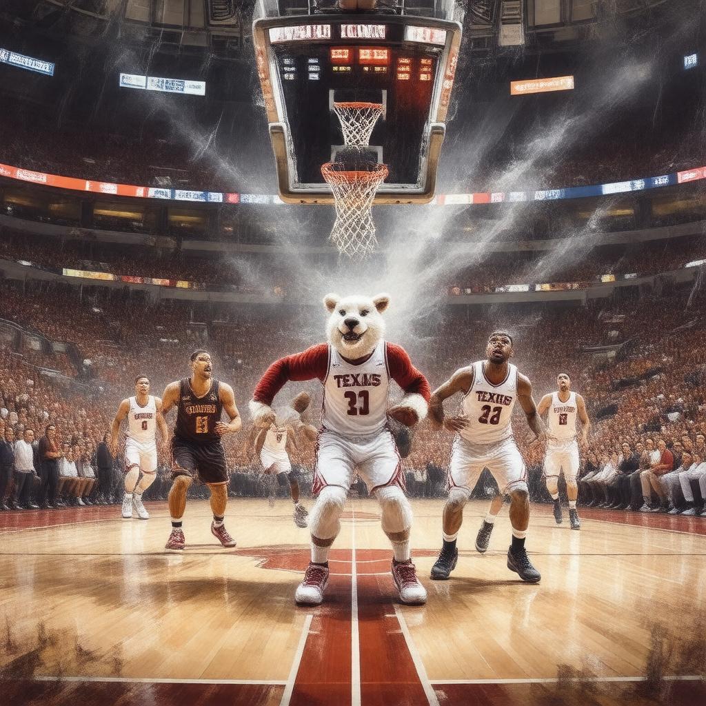AI-created image of Aggie Basketball