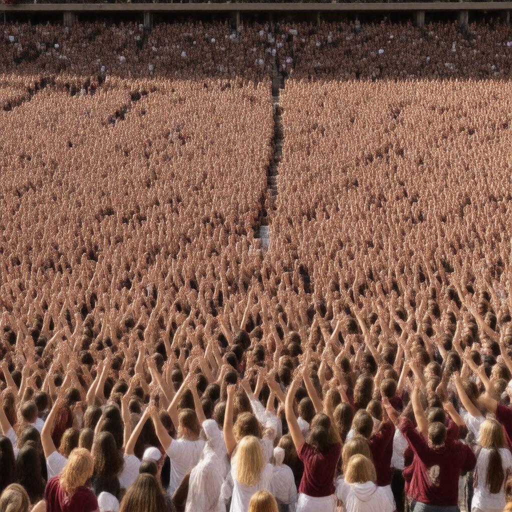 Click to view larger image AI-created image of Aggie Yell
