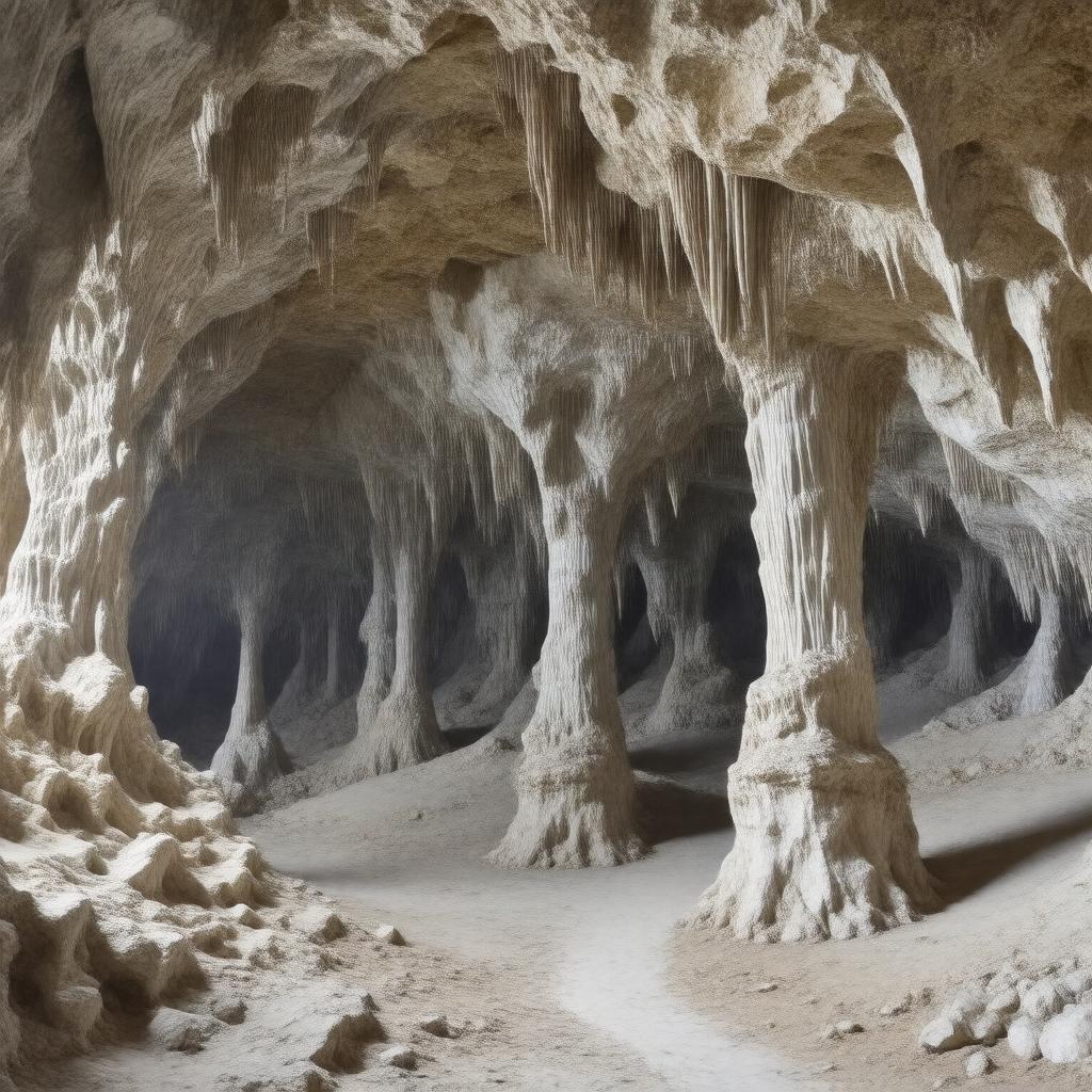 Click to view larger image AI-created image of Aggtelek Karst and Slovak Karst Caves