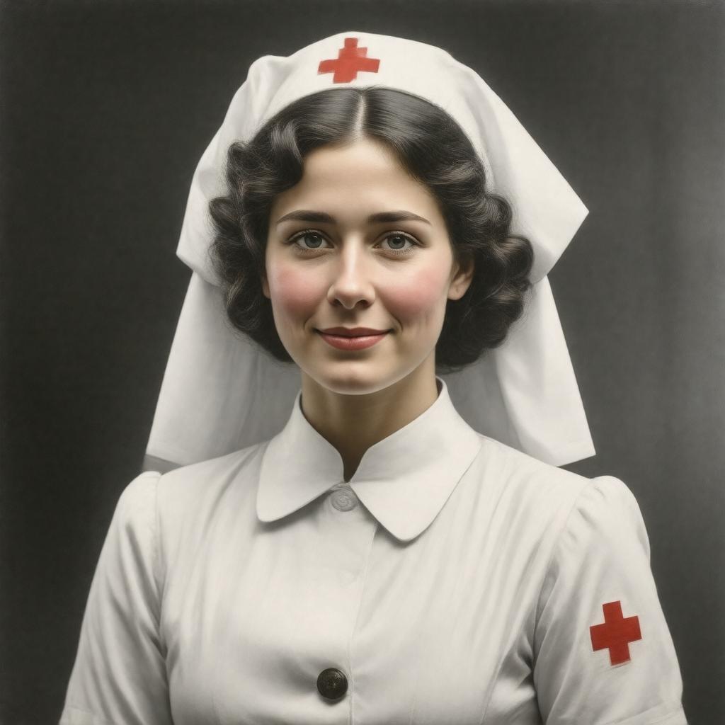 AI-created image of Agnes Louise Crookenden