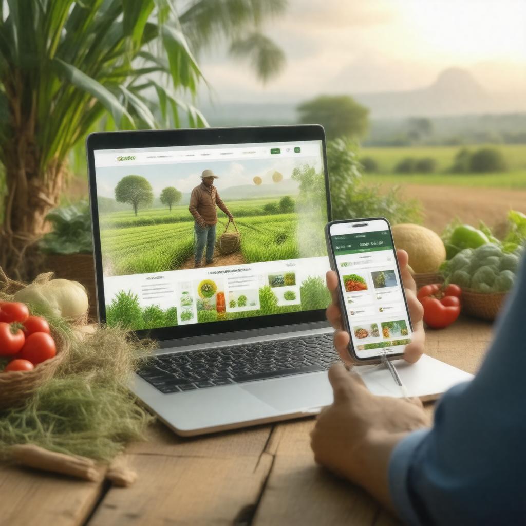Click to view larger image AI-created image of AgroStar