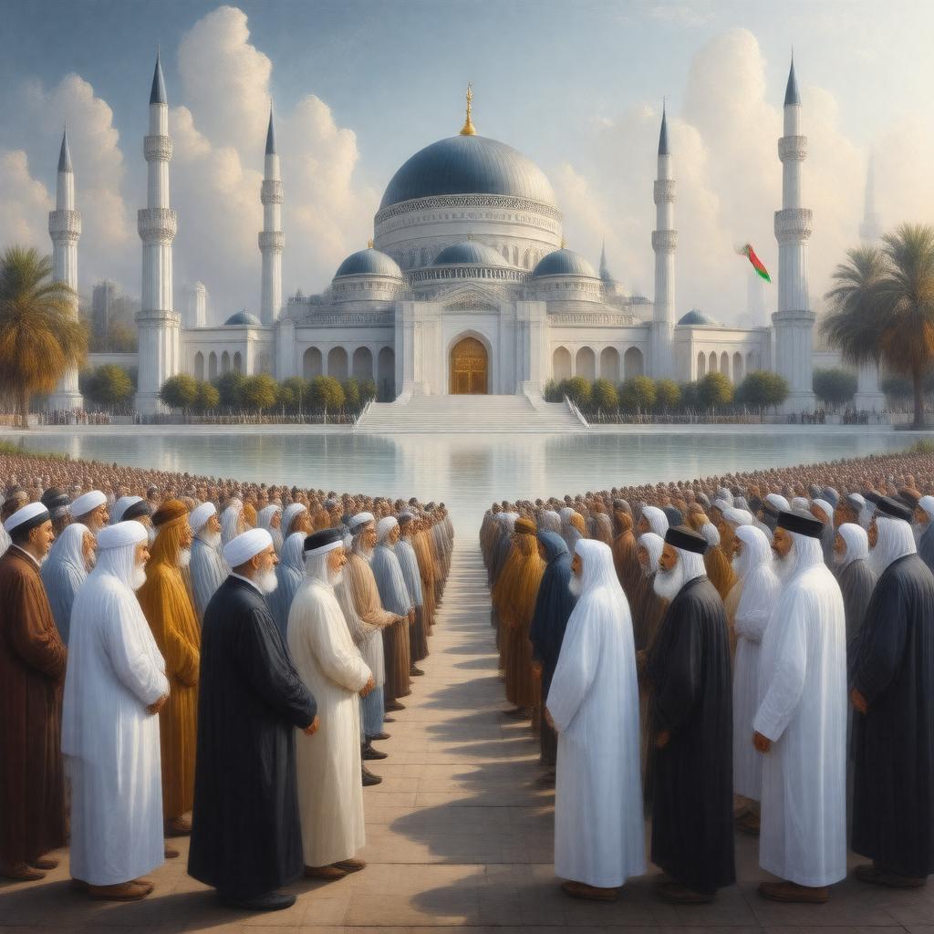 AI-created image of Ahmadiyya