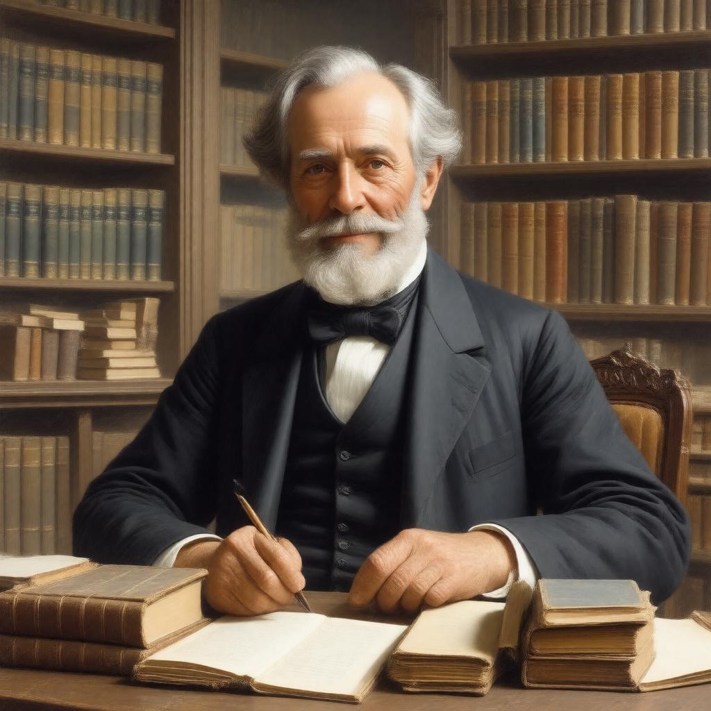 AI-created image of Ainsworth Rand Spofford