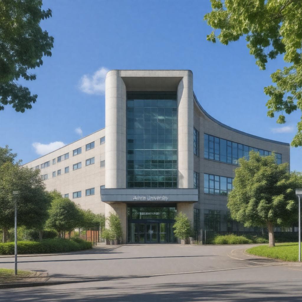 AI-created image of Aintree University Hospital