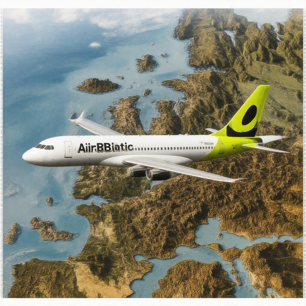 AI-created image of AirBaltic