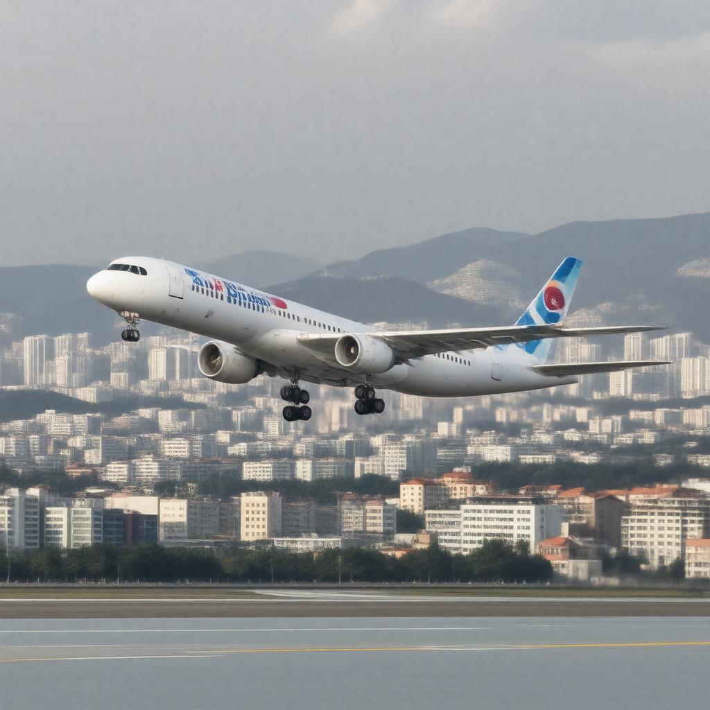 AI-created image of Air Busan