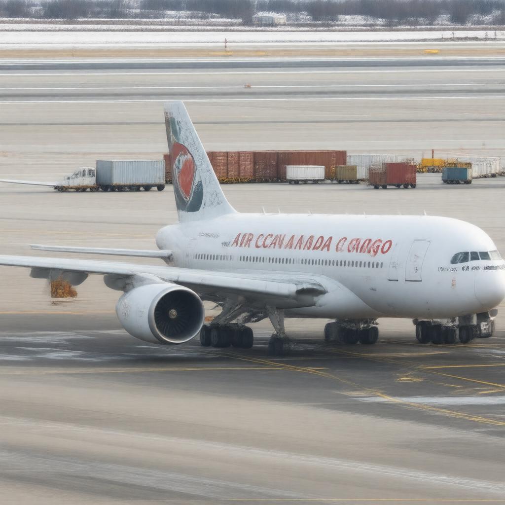AI-created image of Air Canada Cargo