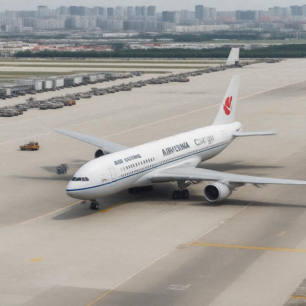 AI-created image of Air China Cargo