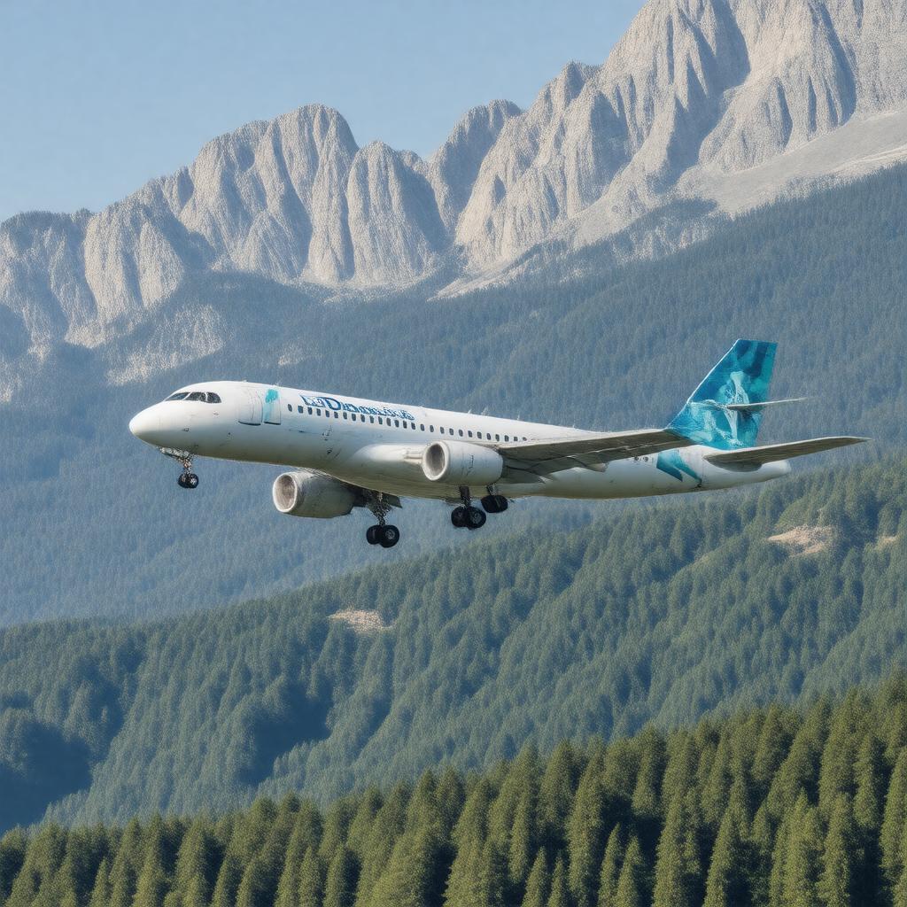 AI-created image of Air Dolomiti