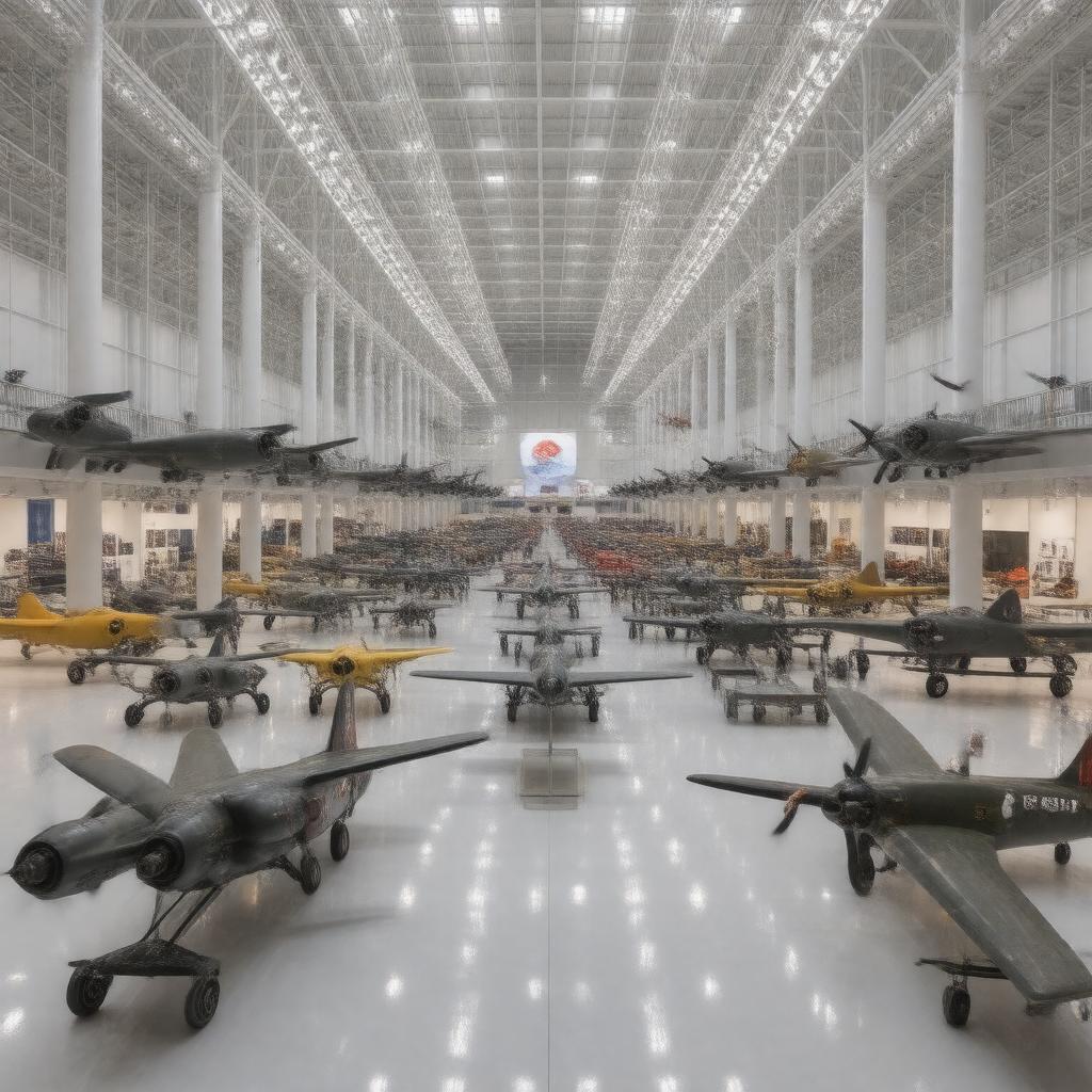 AI-created image of Air Force Museum