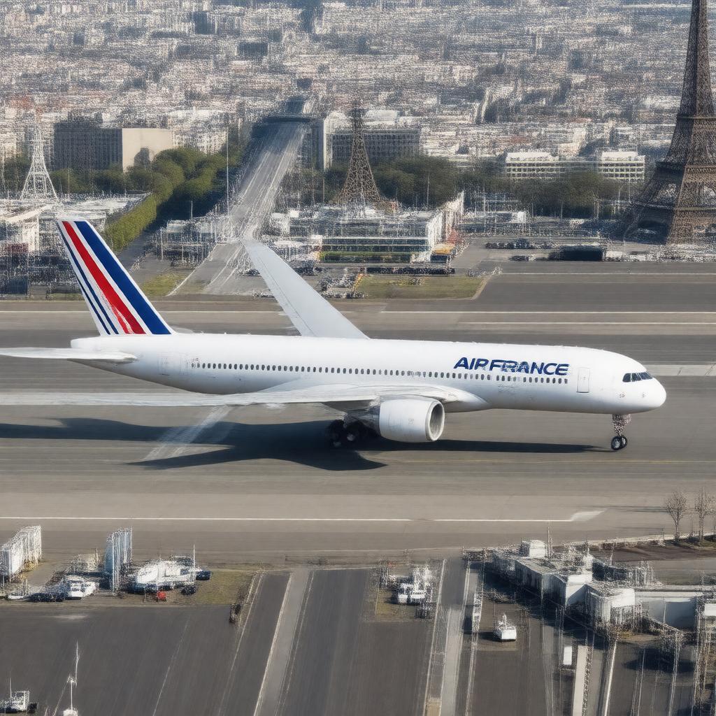 AI-created image of Air France