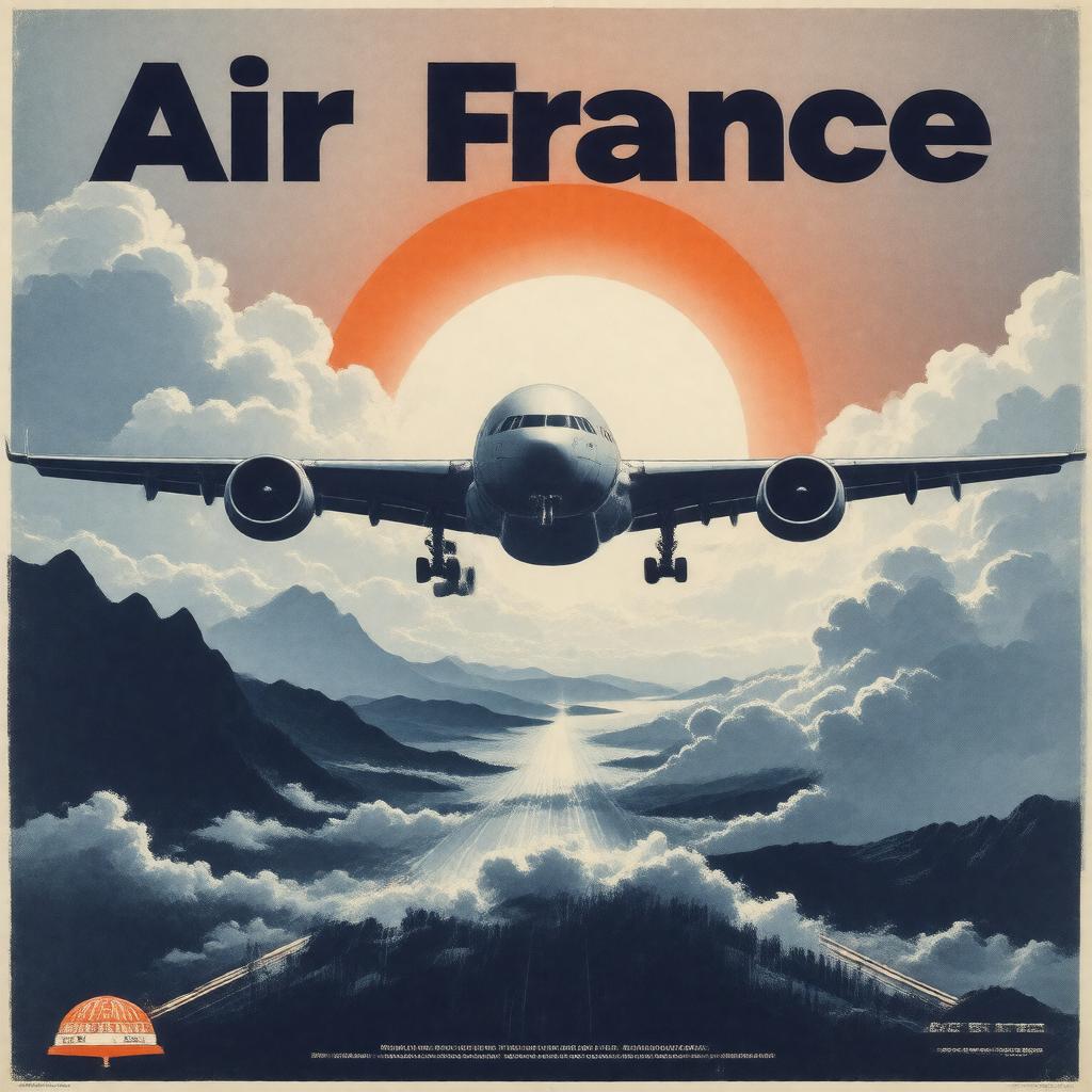 AI-created image of Air France (2004)