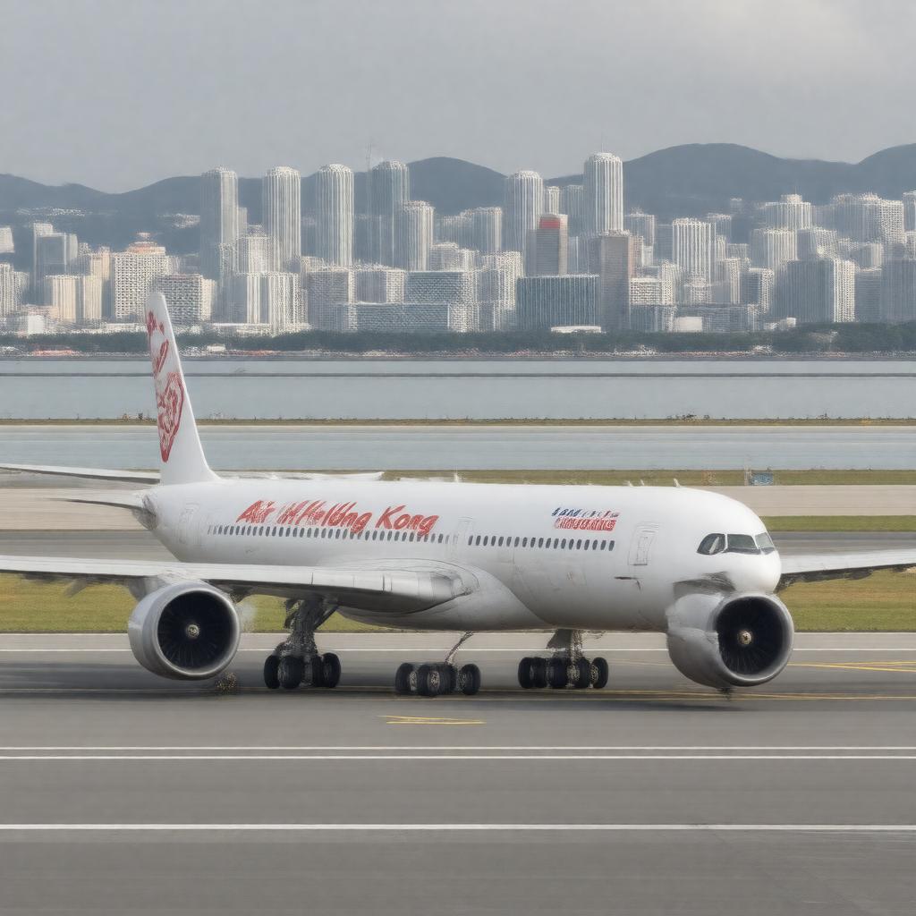 AI-created image of Air Hong Kong