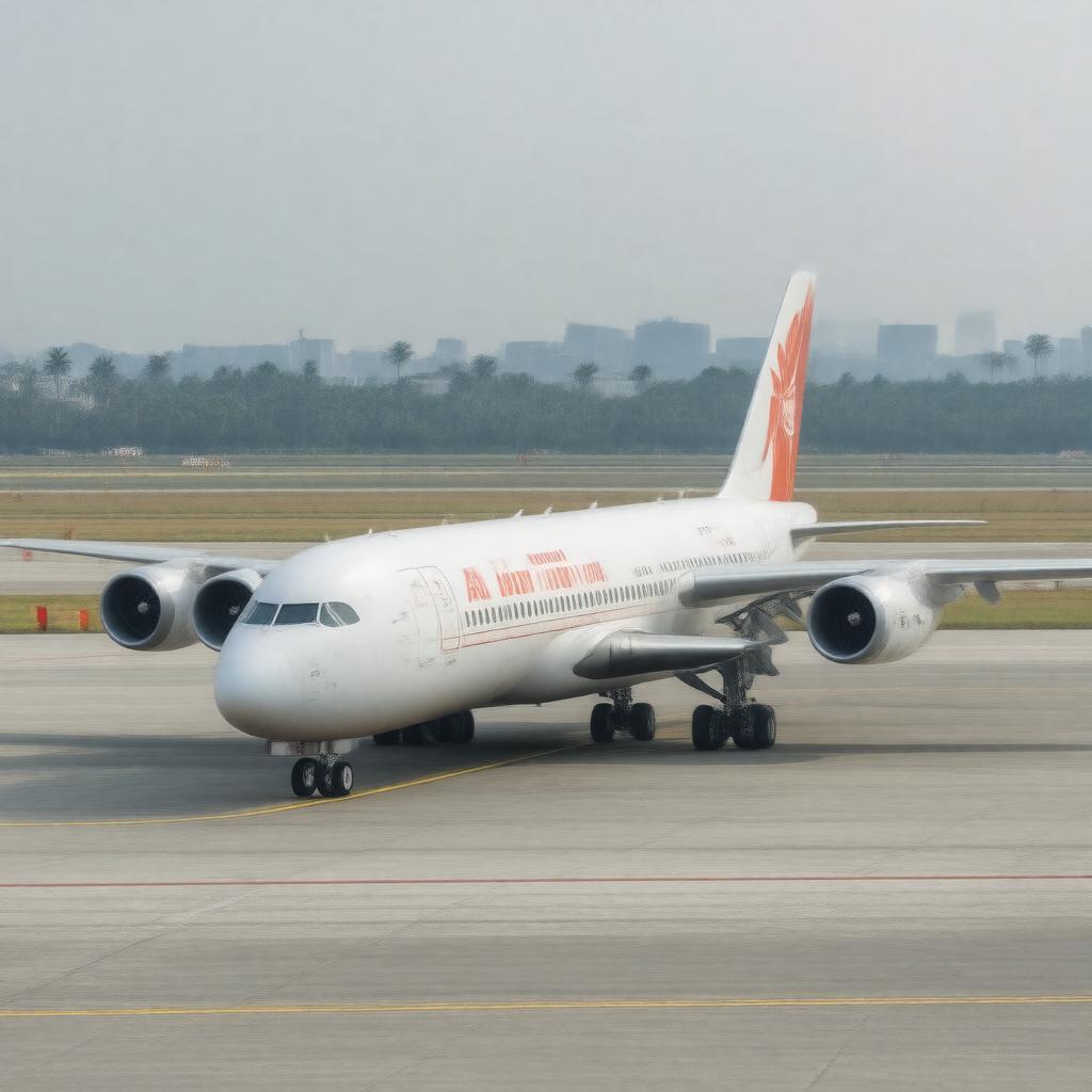AI-created image of Air India One