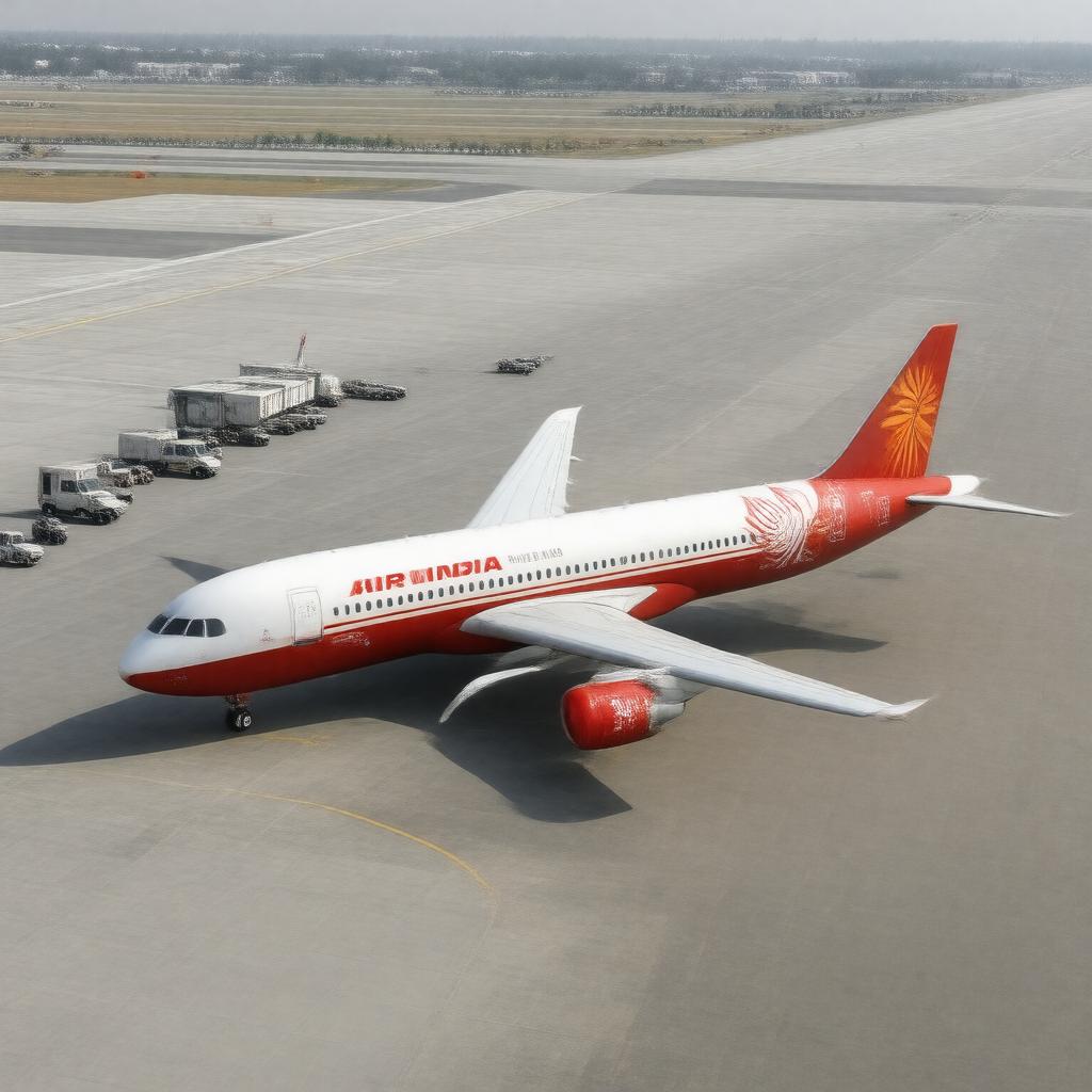 AI-created image of Air India