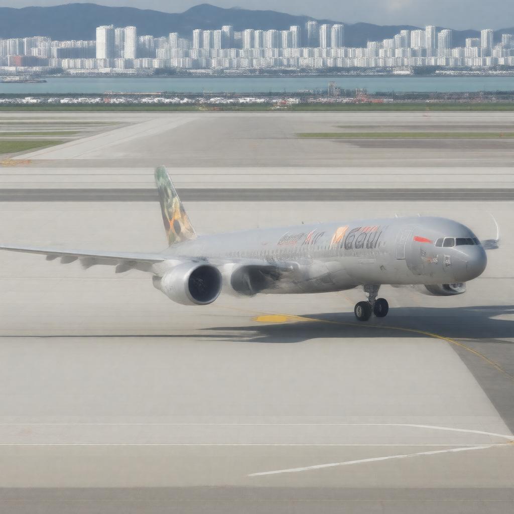 AI-created image of Air Macau