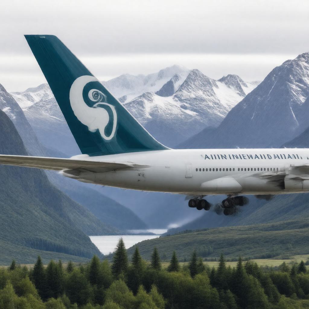 AI-created image of Air New Zealand