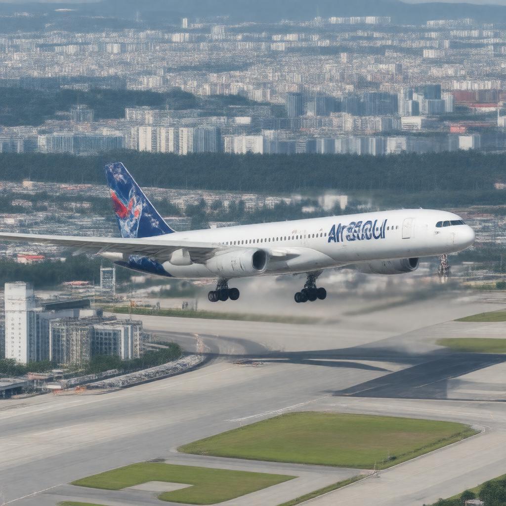 AI-created image of Air Seoul