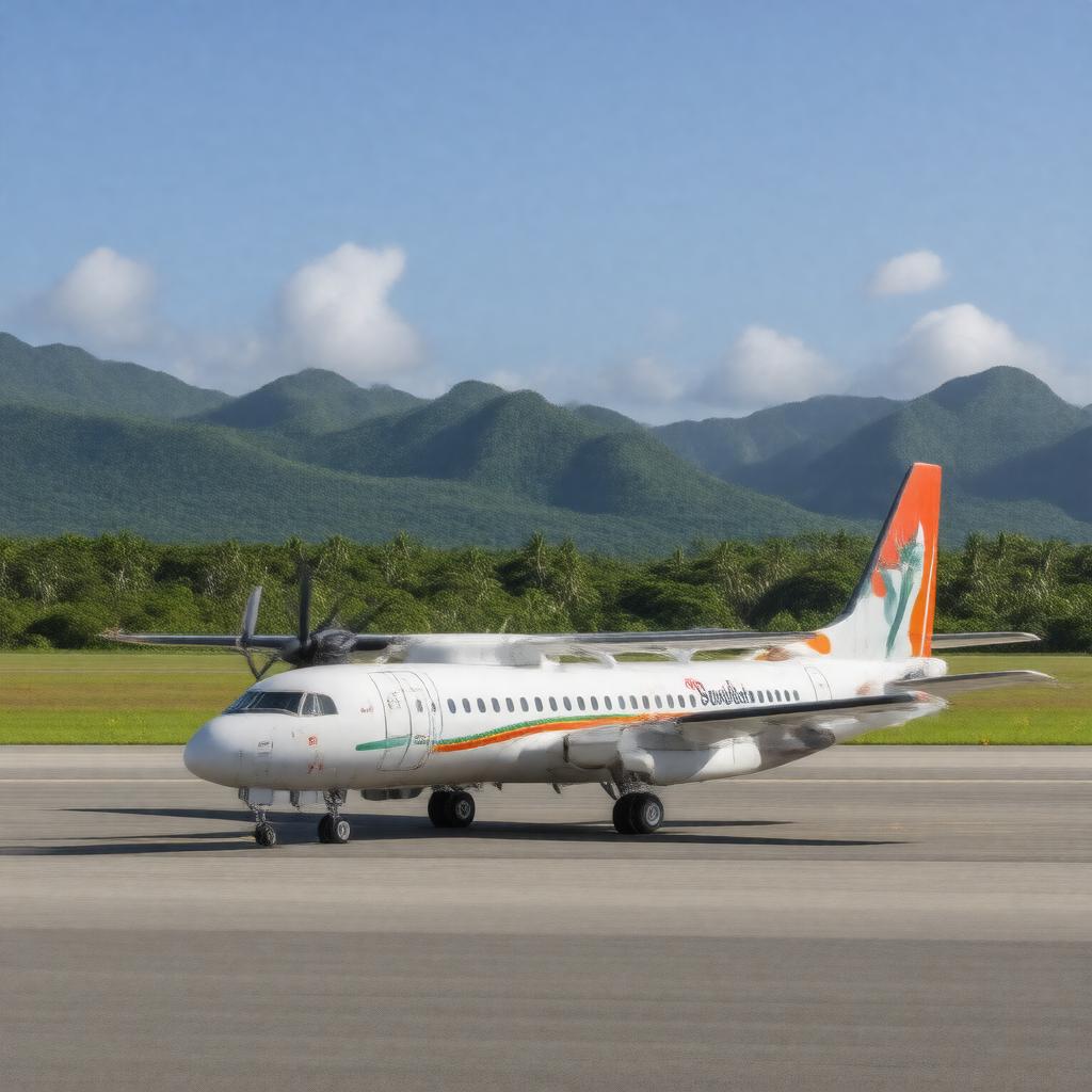 AI-created image of Air Seychelles
