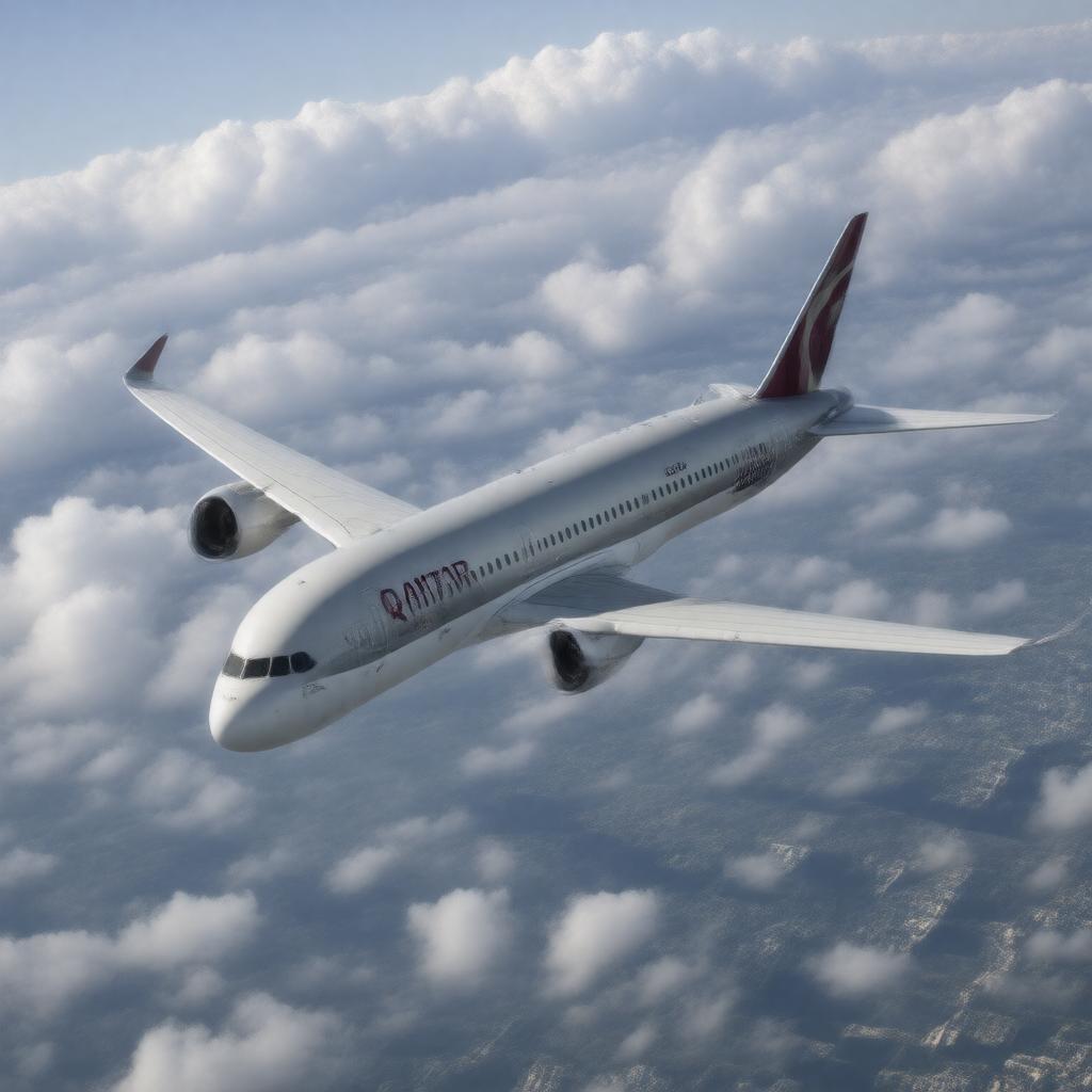 AI-created image of Airbus A350