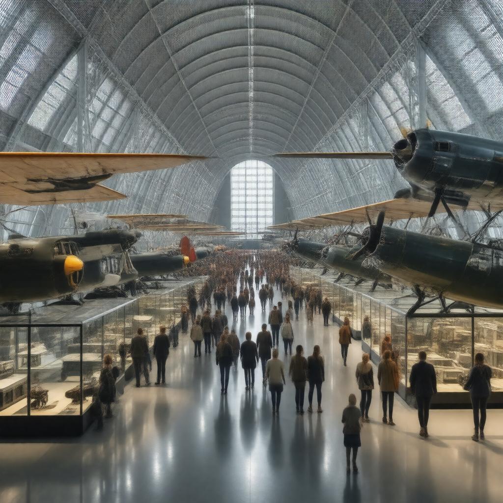 AI-created image of Aircraft Hall