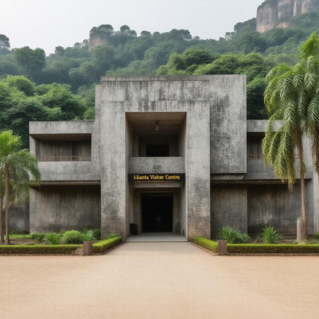 Click to view larger image AI-created image of Ajanta Visitor Centre