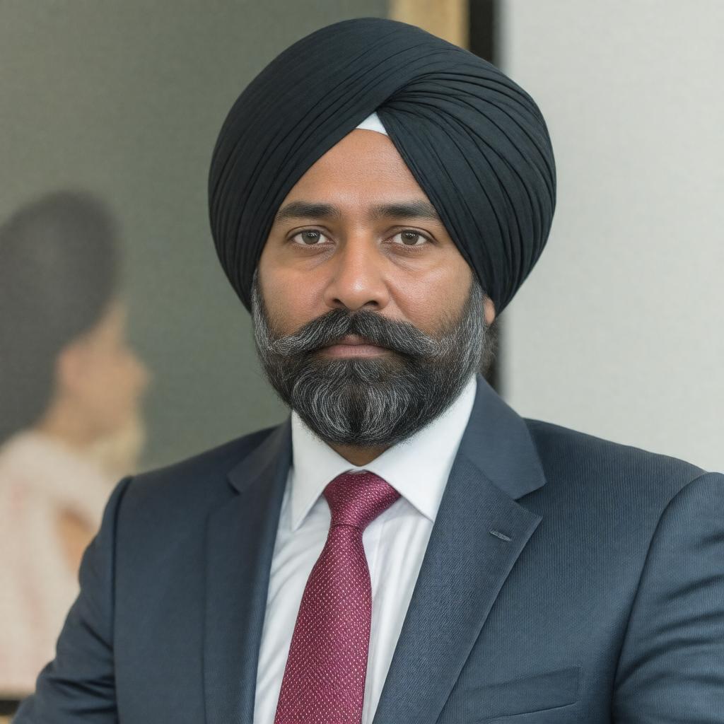 AI-created image of Ajay Banga