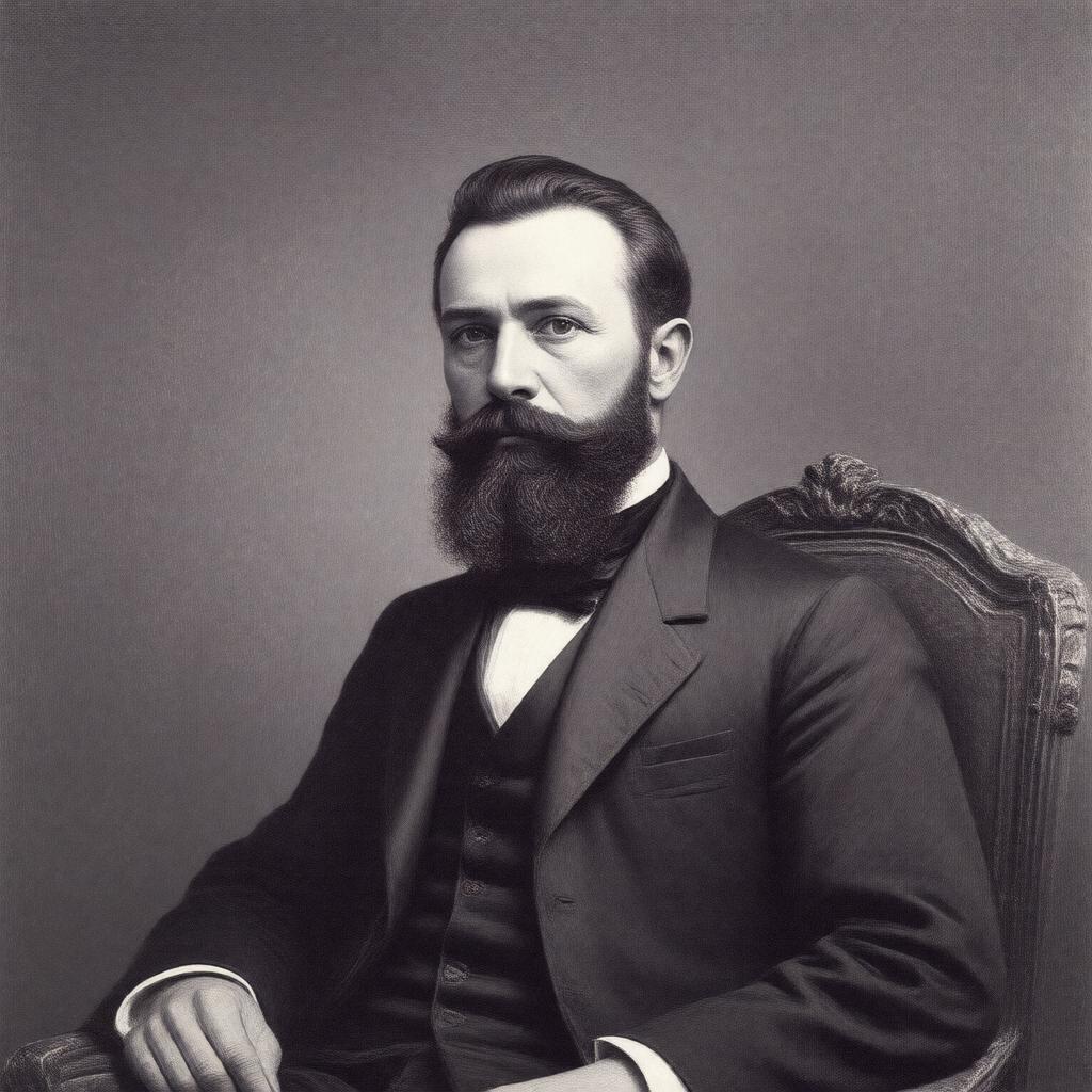 AI-created image of Akaki Tsereteli