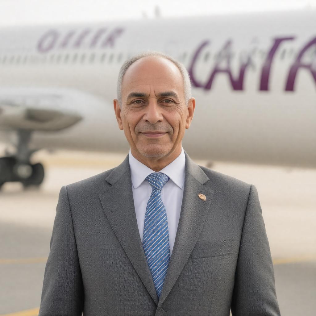 Click to view larger image AI-created image of Akbar Al Baker