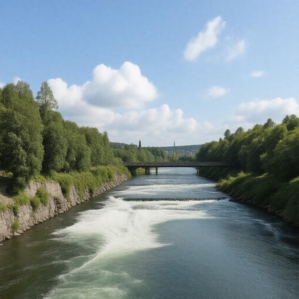 AI-created image of Akerselva