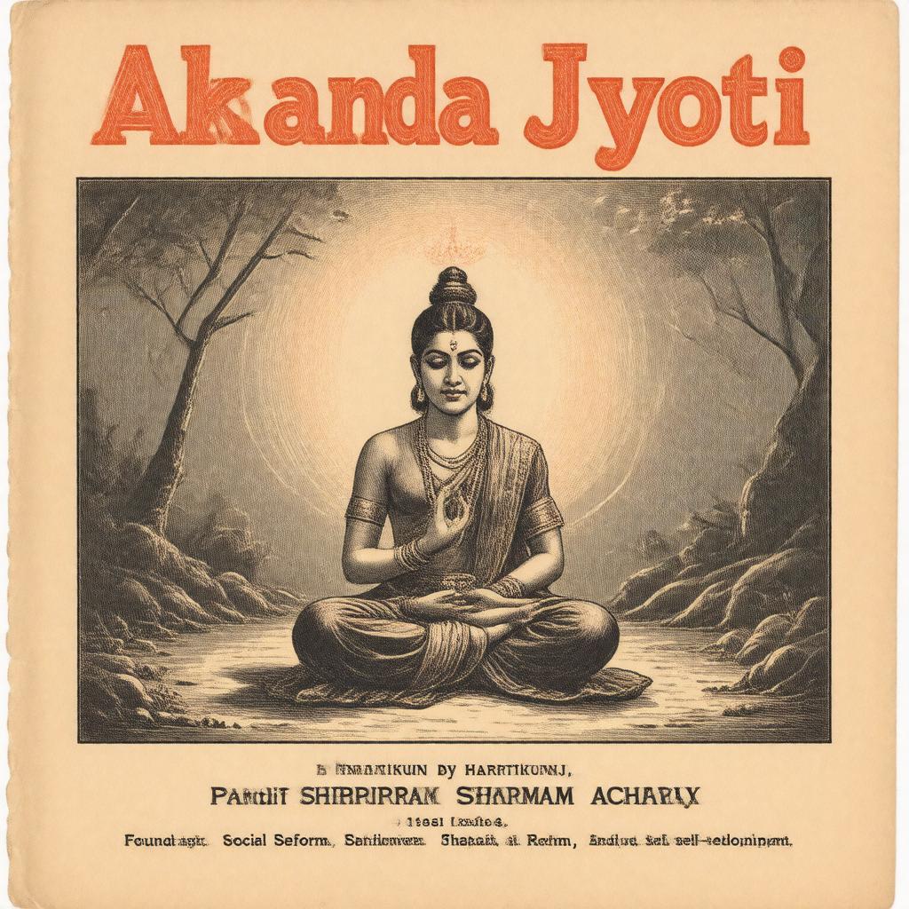 Click to view larger image AI-created image of Akhanda Jyoti