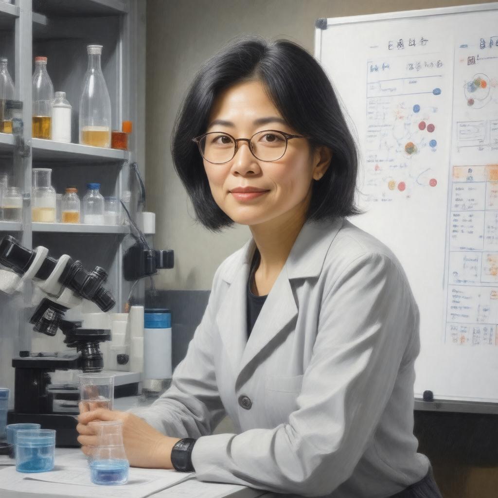 Click to view larger image AI-created image of Akiko Iwasaki