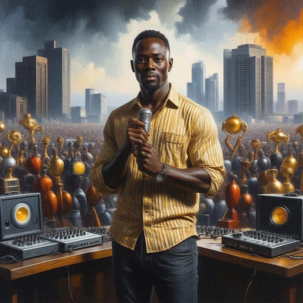 AI-created image of Akon
