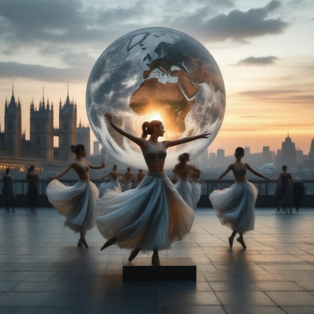 AI-created image of Akram Khan Company