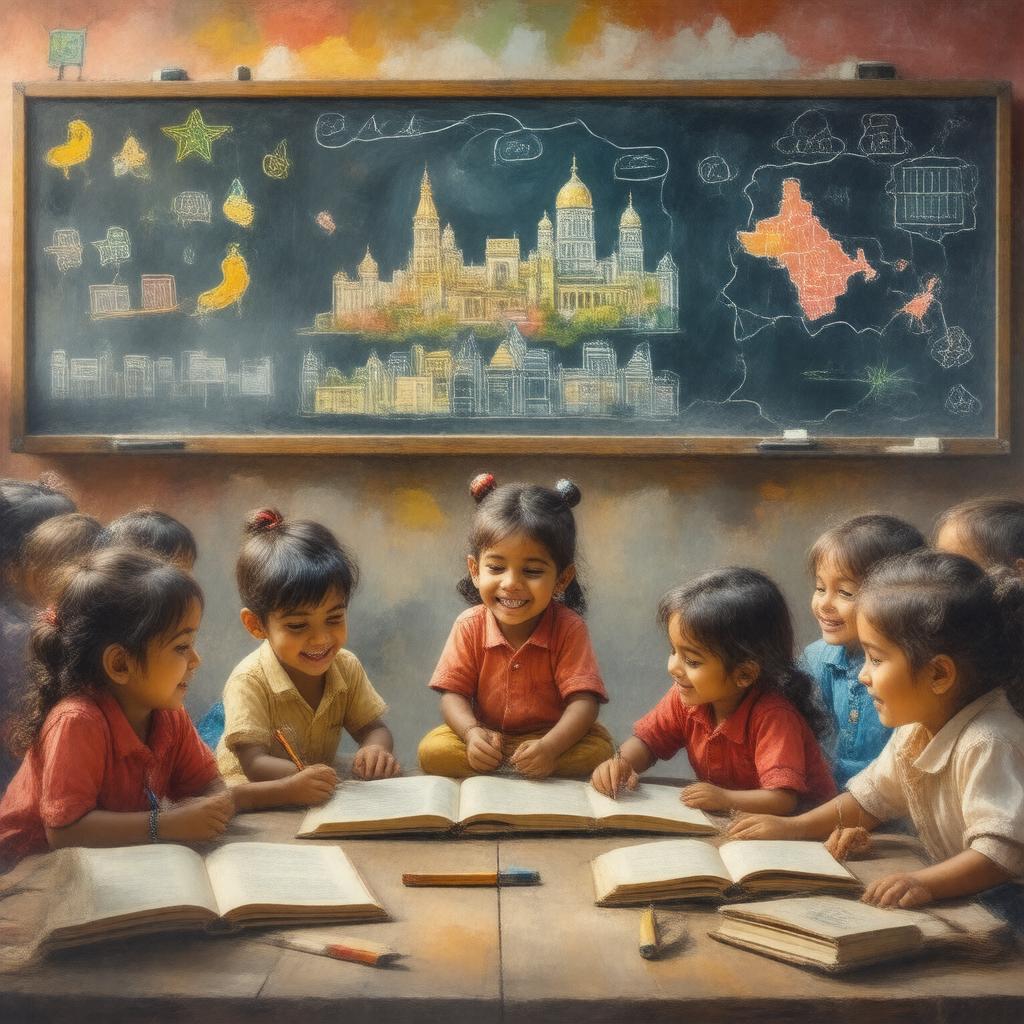 Click to view larger image AI-created image of Akshara Foundation
