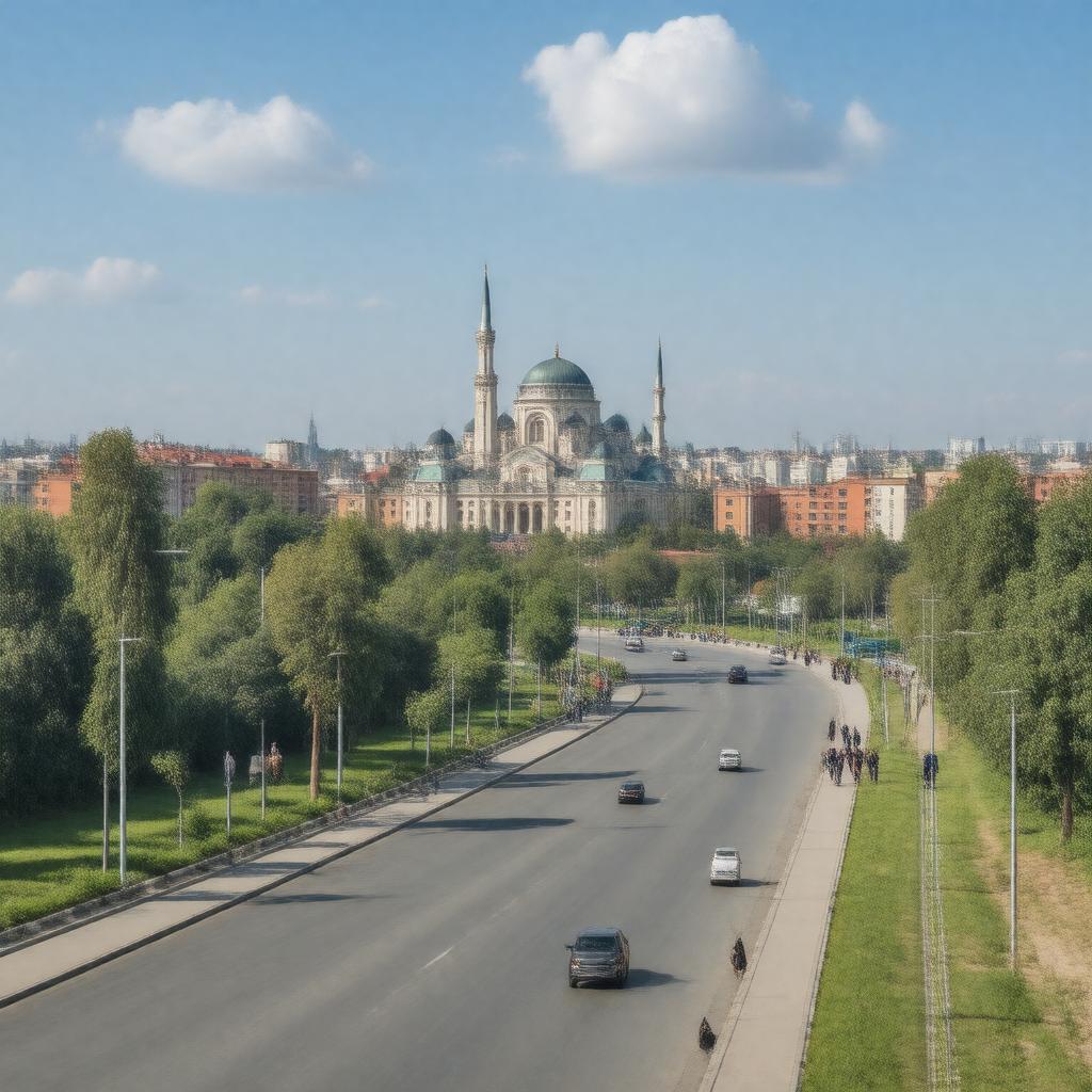 AI-created image of Aktobe