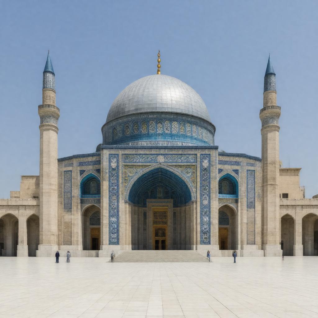 AI-created image of Al-Aqsa Mosque