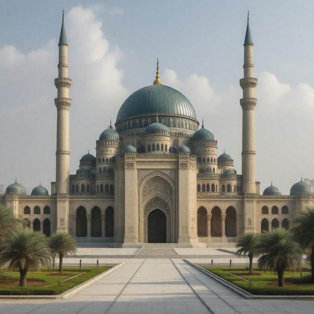 Click to view larger image AI-created image of Al-Azhar Mosque