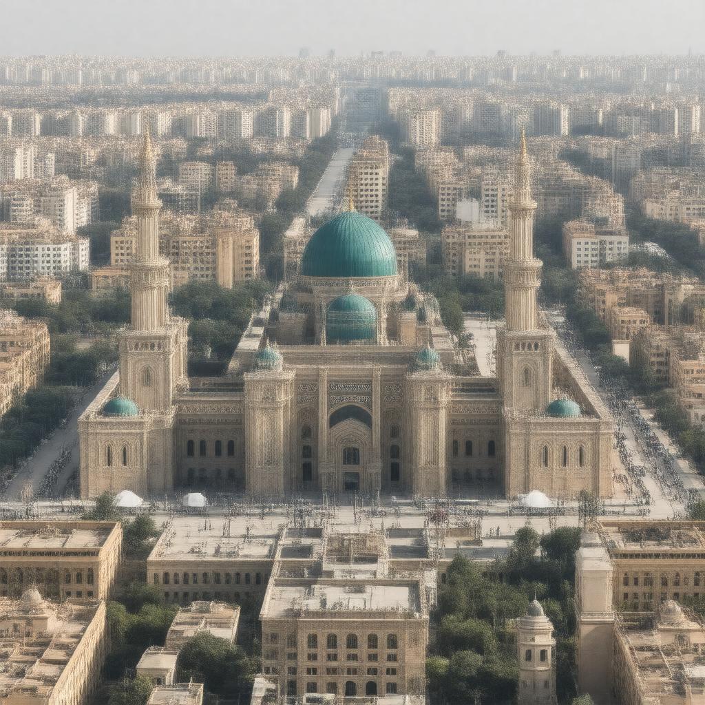 AI-created image of Al-Azhar University