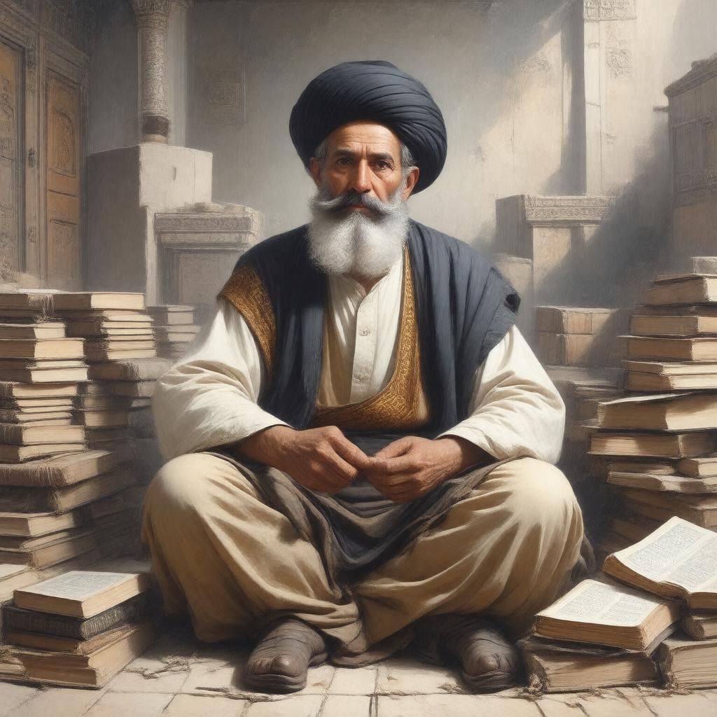 AI-created image of Al-Ghazali
