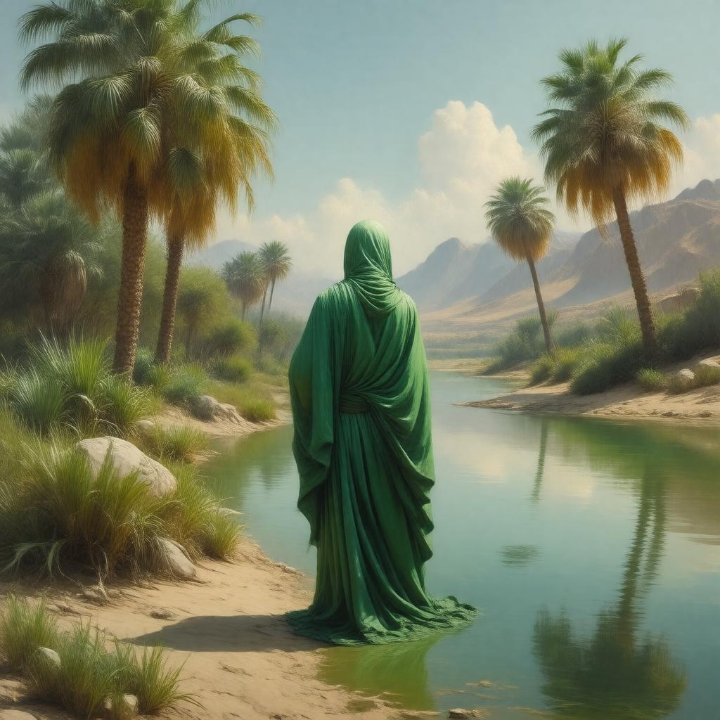 AI-created image of Al-Khidr