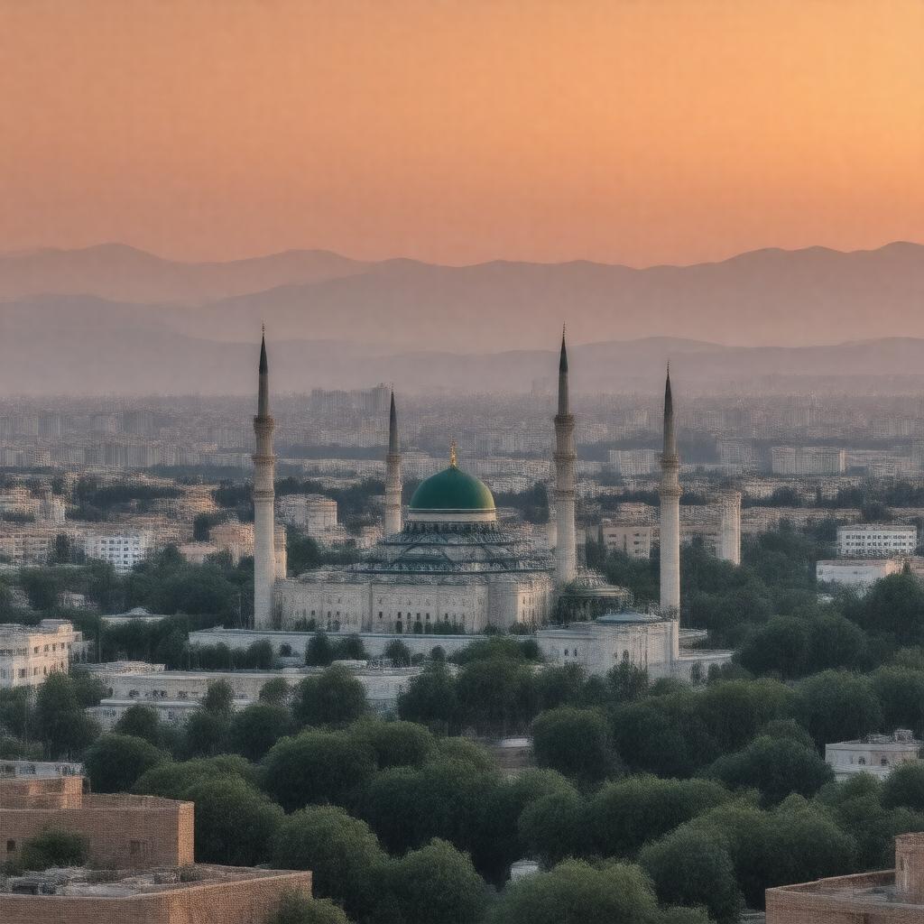 AI-created image of Al-Madina al-Munawwarah