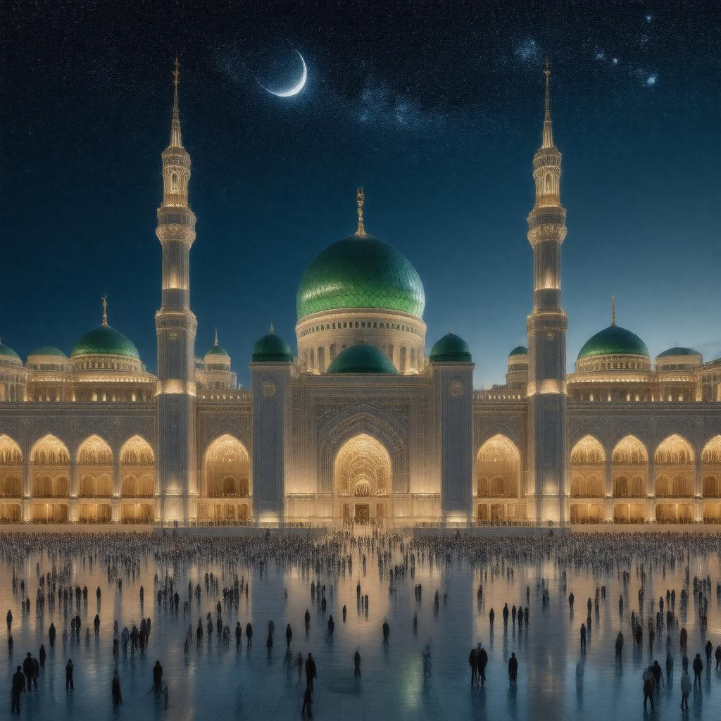 AI-created image of Al-Masjid an-Nabawi