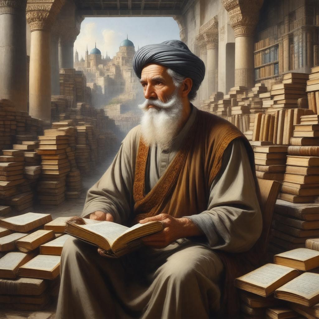 AI-created image of Al-Tirmidhi