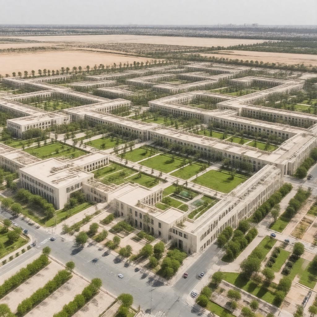 AI-created image of Al Ain University