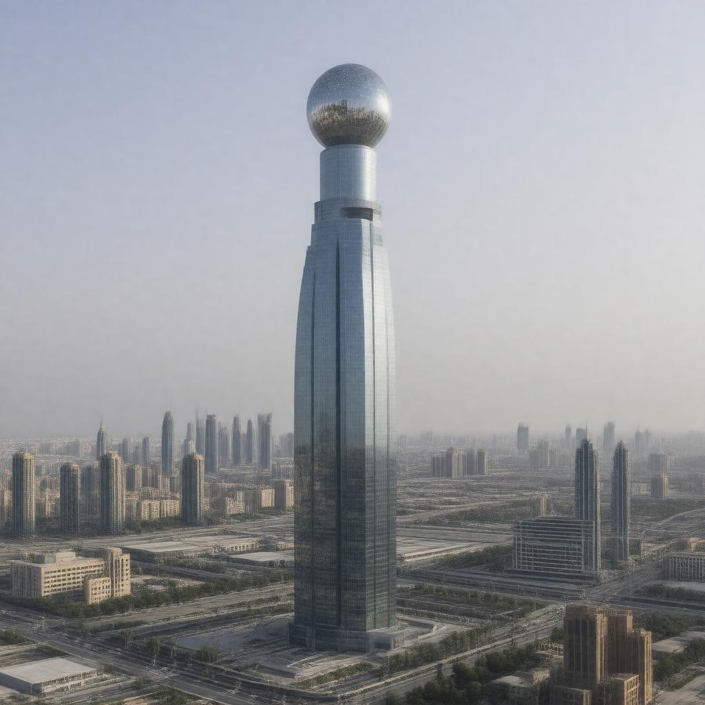AI-created image of Al Faisaliah Center